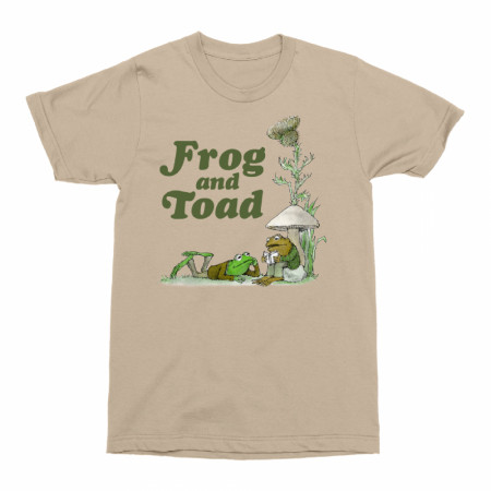 Frog and Toad Relaxing with a Book T-Shirt